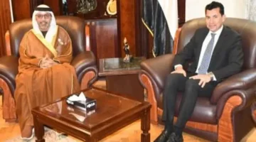 تعزيز التعاون الشبابي والرياضي محور لقاء وزير الشباب والرياضة مع السفير الإماراتي 1